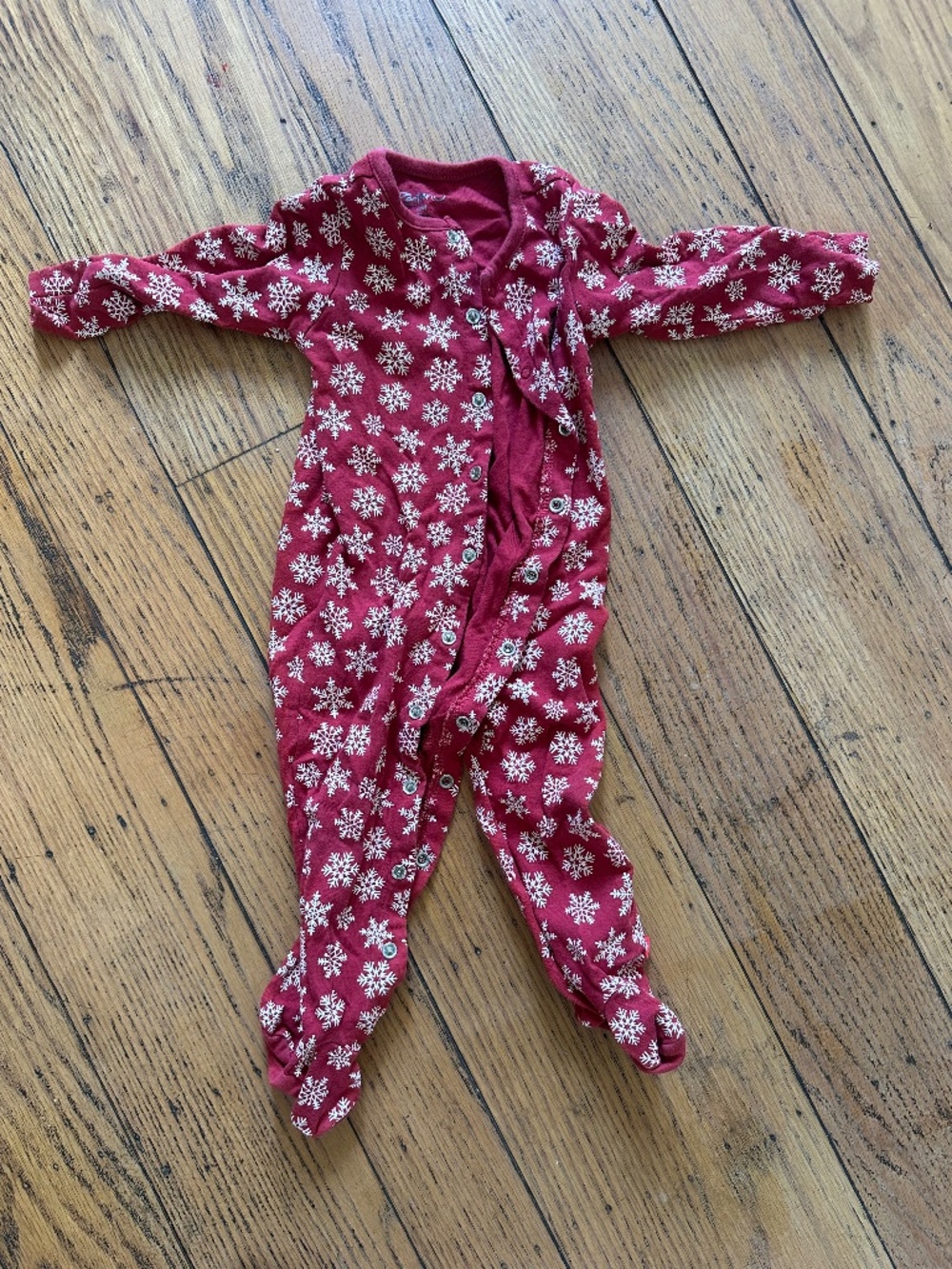 Zutano Snowflake Baby Onesie 12 months
